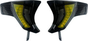 Custom Dynamics Shark Demon Integrated Front Turn Signals