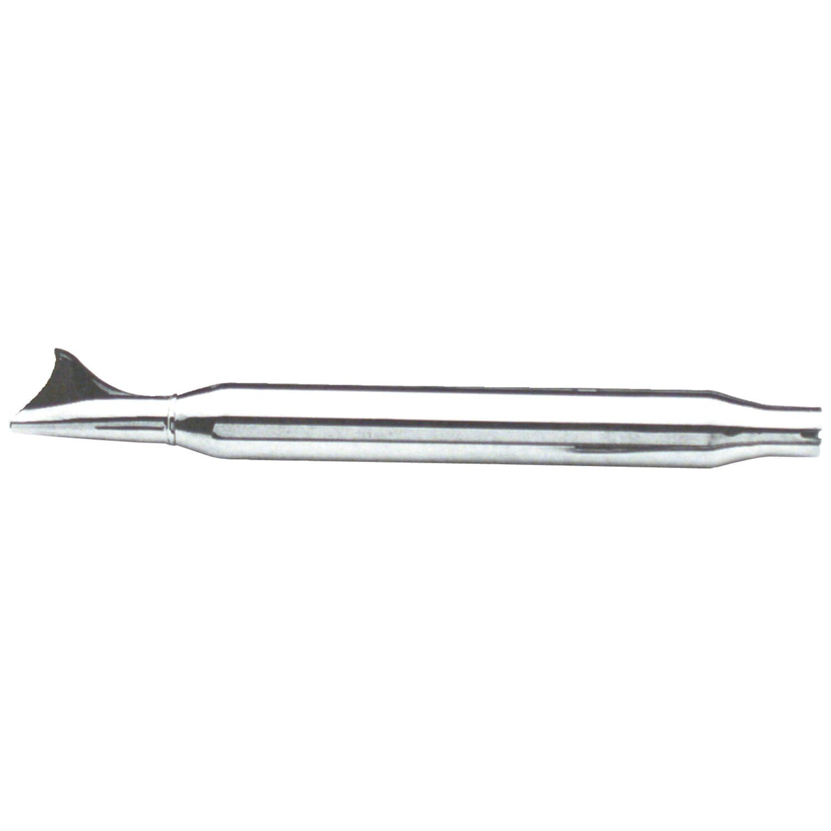 Paughco Touring Fishtail slip-on muffler - 31" long
