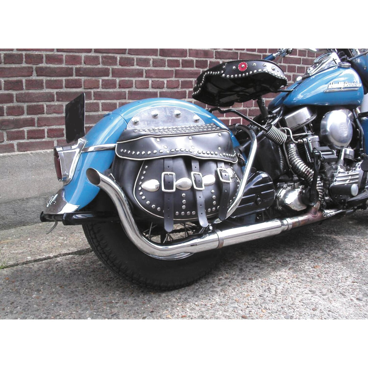 Paughco High sweep muffler - Right side