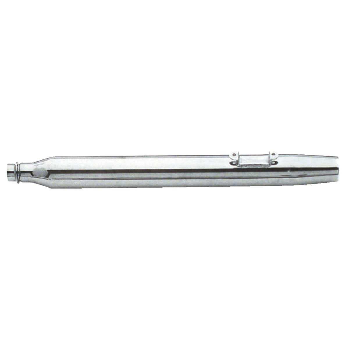 Paughco Tapered cruiser muffler (left) - 30" long
