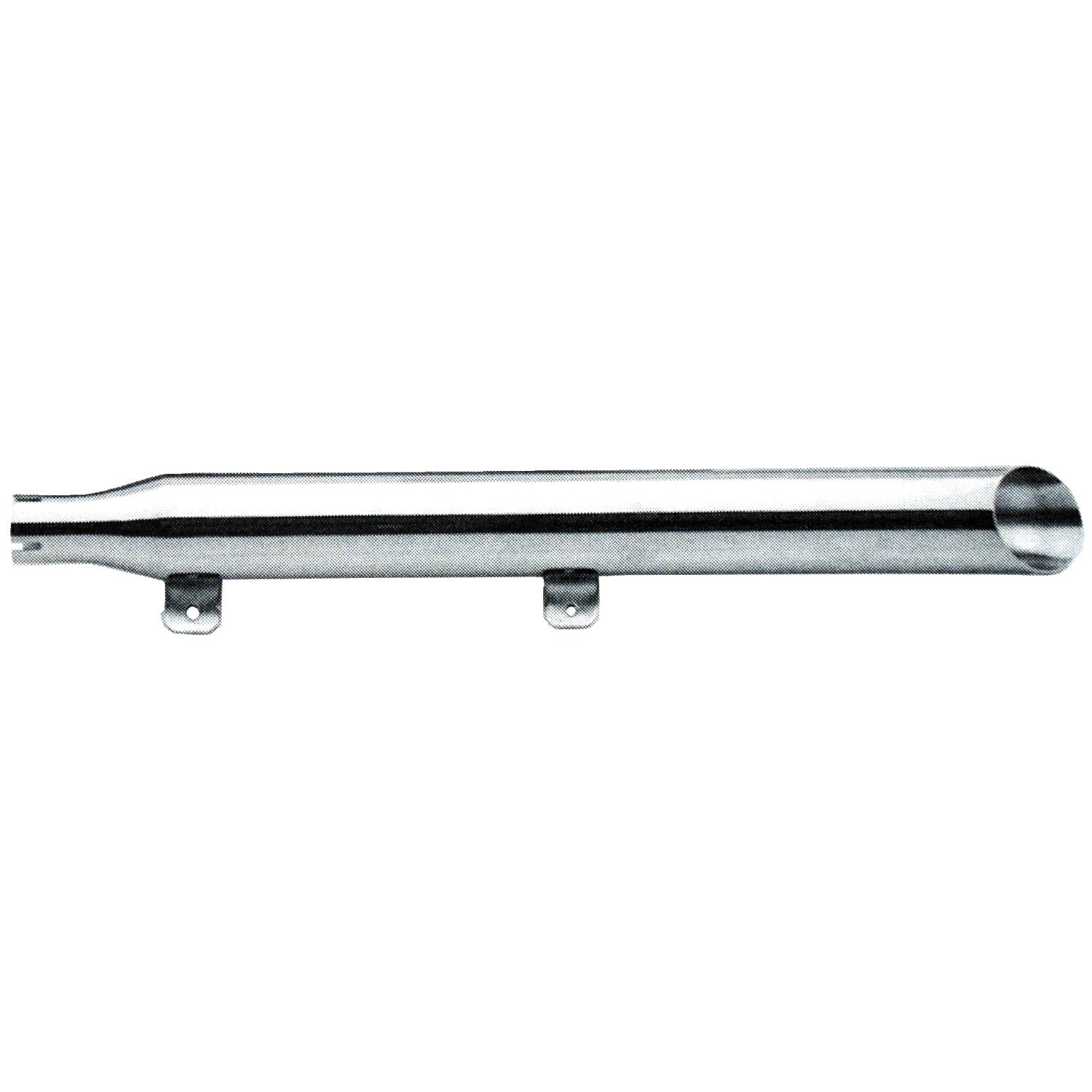 Paughco 3" Slash-cut Cruiser muffler - 30" - Left