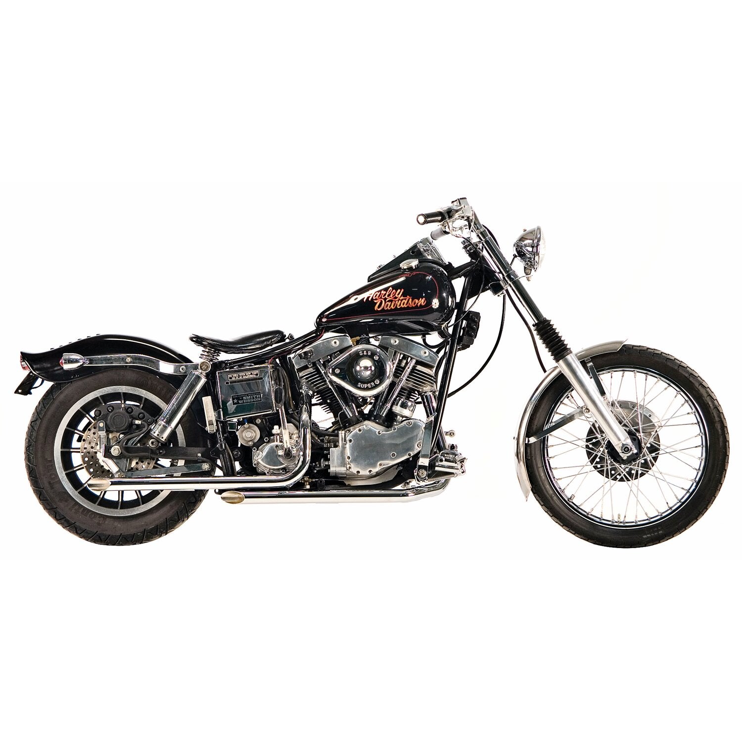 Paughco Drag pipes (40") - Chrome
