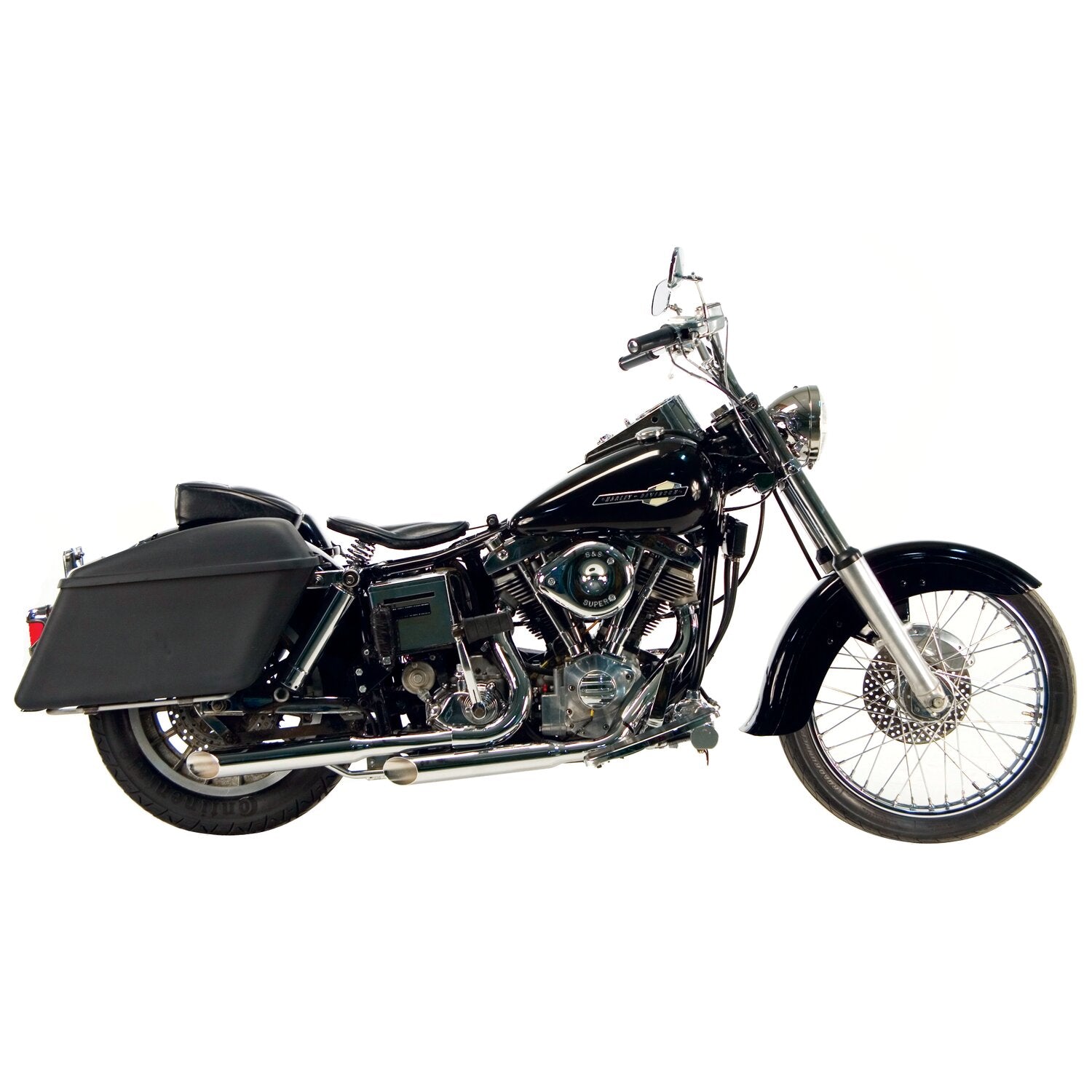 Paughco Slash cut exhaust (38") - Chrome
