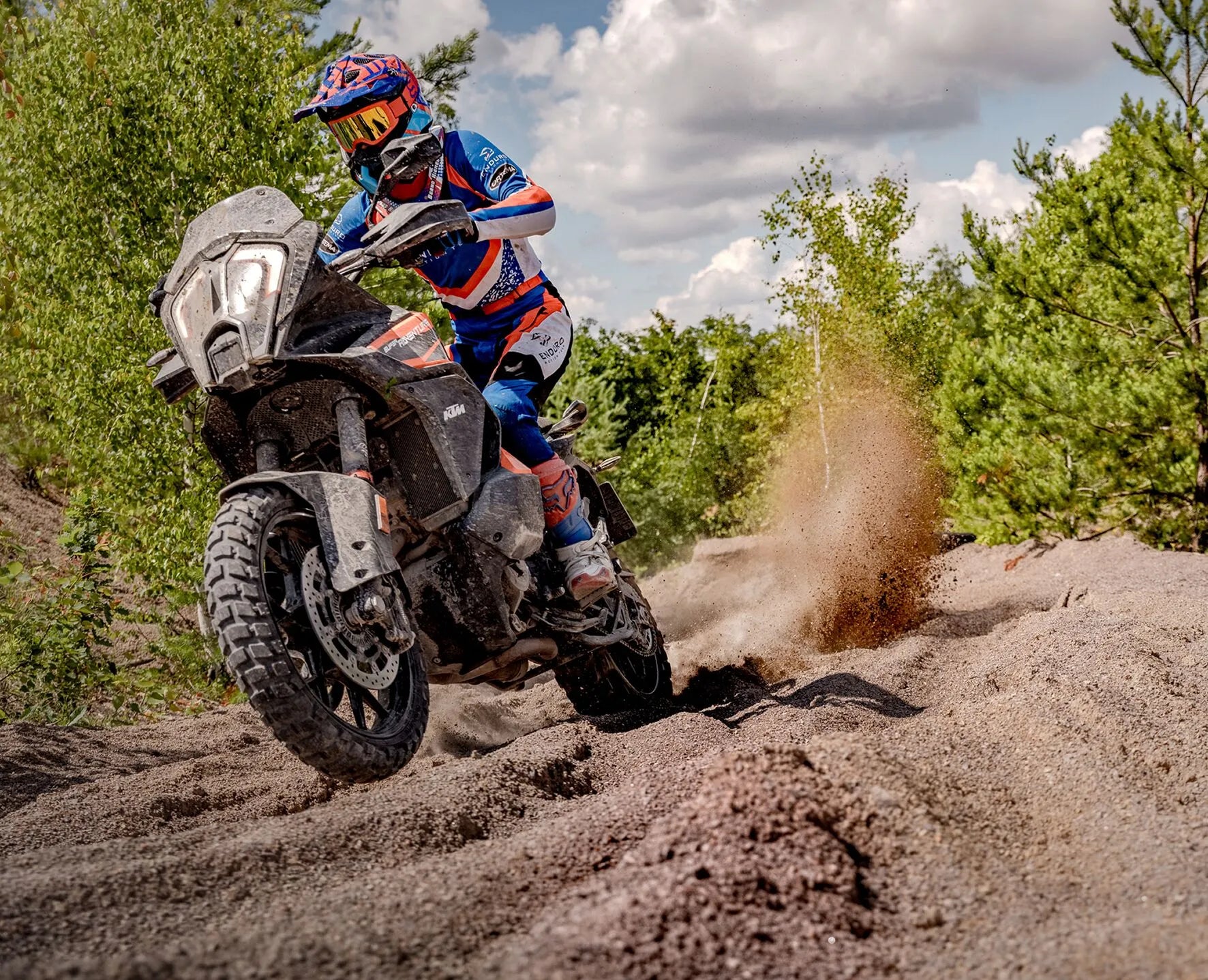 Heidenau K60 Ranger Tire For Dual Sport - 120/90-18 Rear