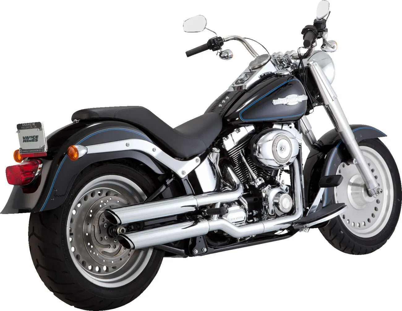Vance & Hines Twin Slash 3" Slip-on Lyddæmpere