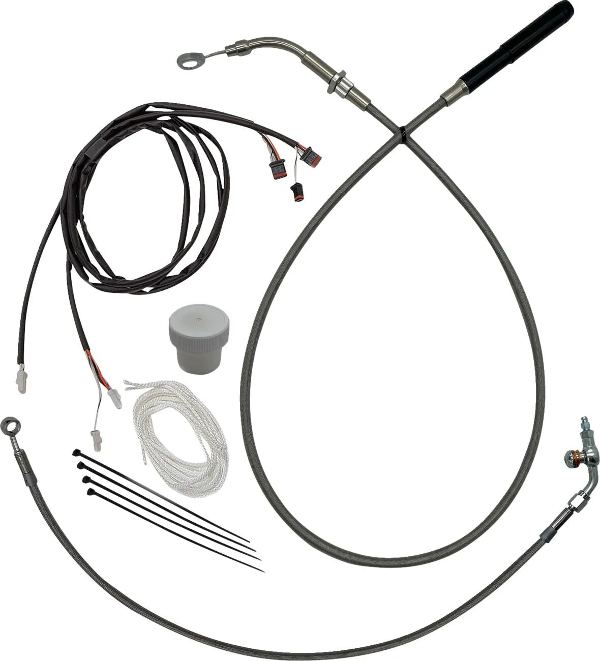 Fat Baggers Inc. EZ Install Handlebar Kit for Ape Hangers