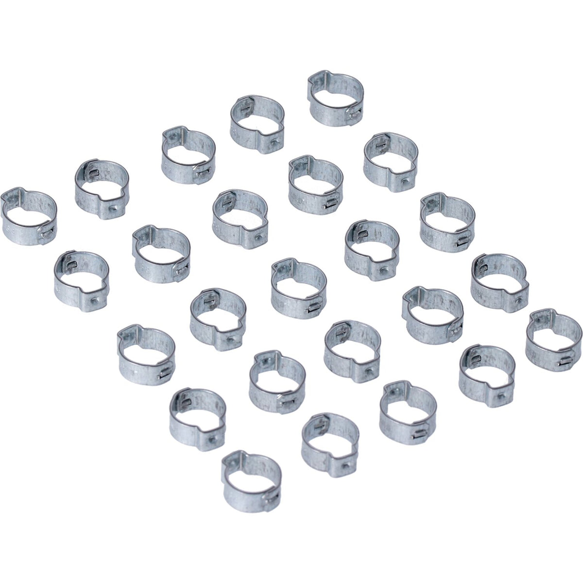 MCS Crimp hose clamp 1/2 (12.70mm) ID - Zinc