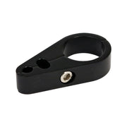 MCS 2-Piece frame cable clamp - Throttle/Idle/Brake - Black