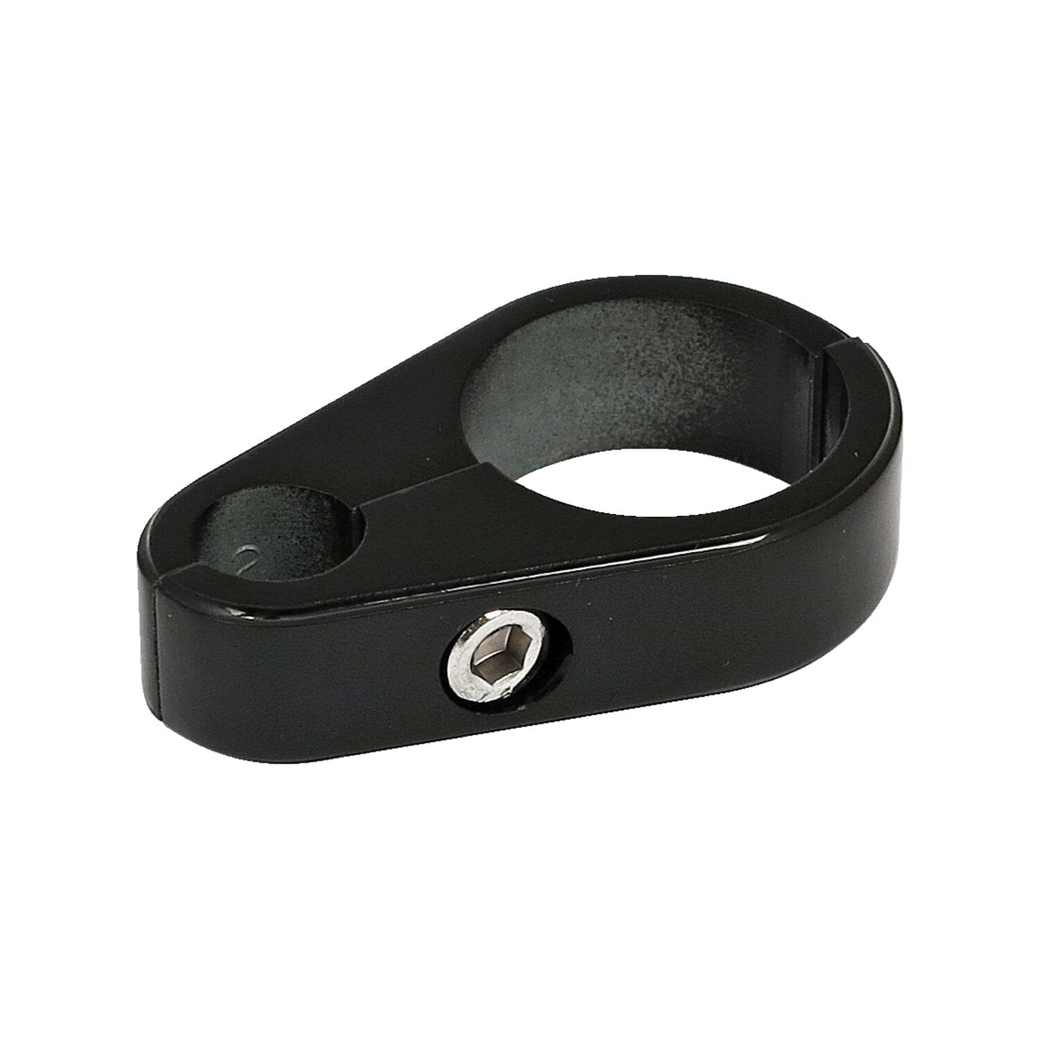 MCS 2-piece frame cable clamp - Clutch - Black