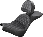 Saddlemen Explorer Lattice Stitch Seat - For Harley Davidson