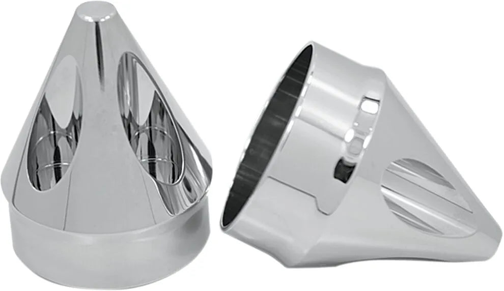Avon Grips Front Axle Nut Cover - Chrome