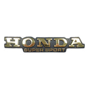 MCS Honda fuel tank emblem gold