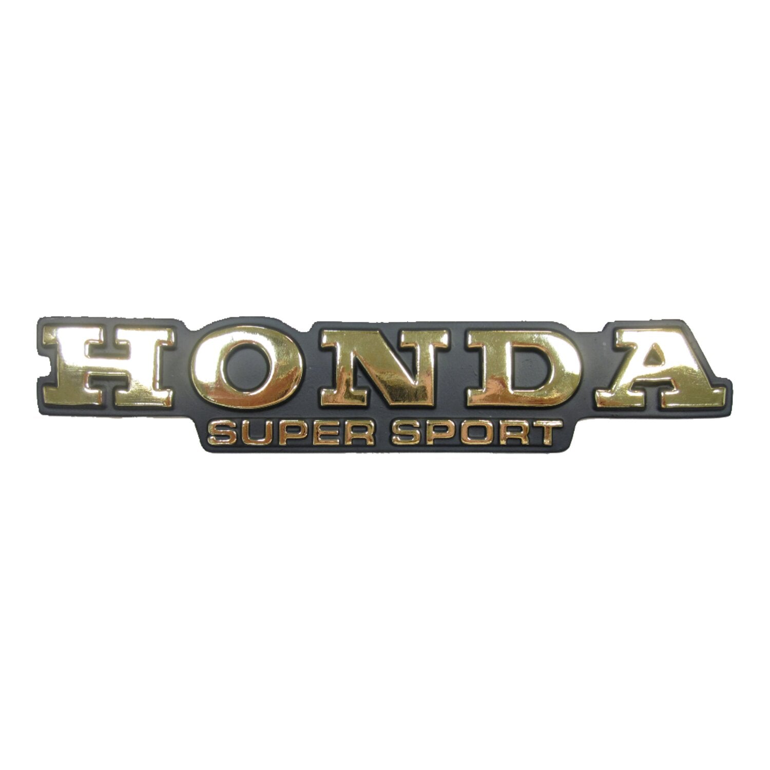 MCS Honda fuel tank emblem gold