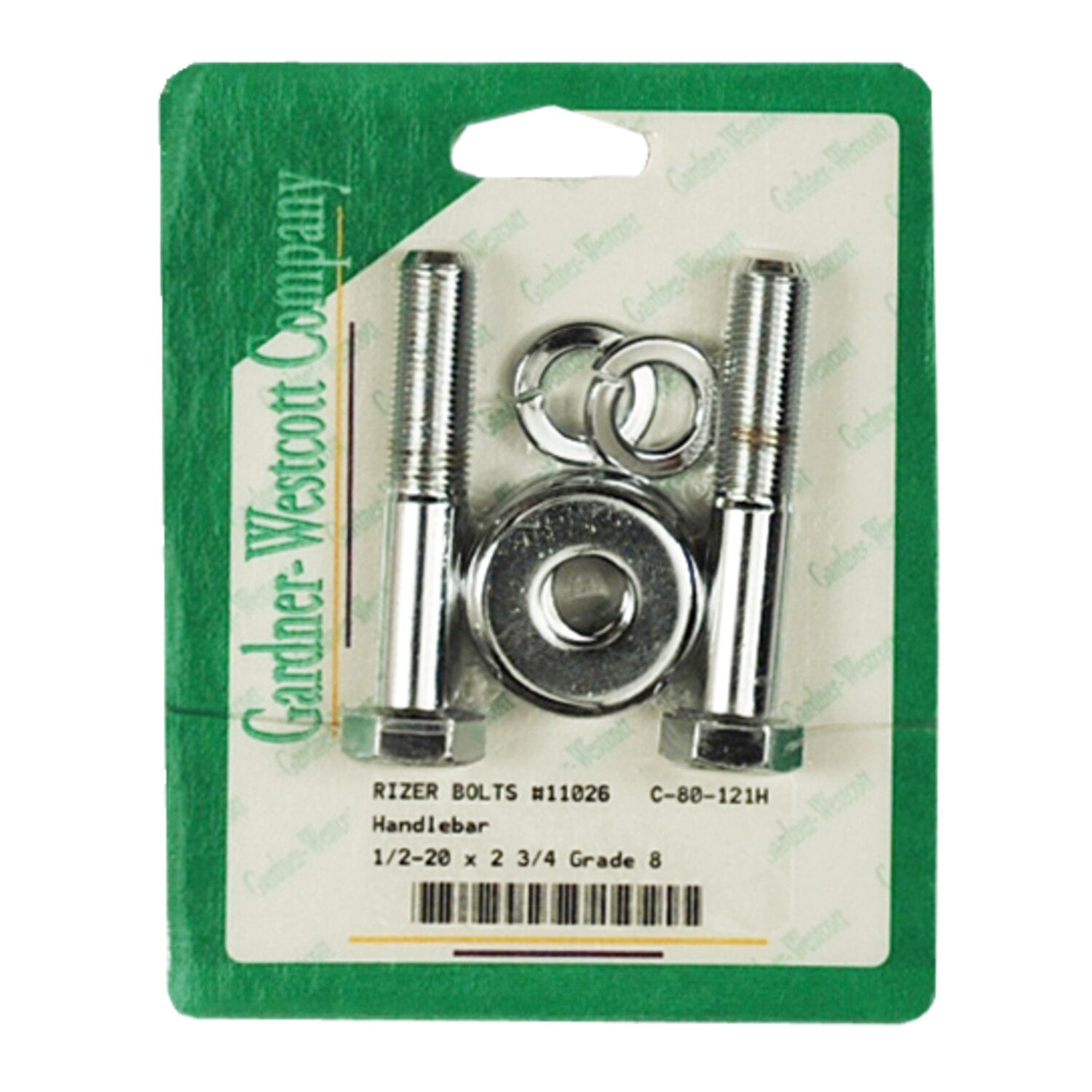 Gardner-Westcott Riser bolt kit 1/2-20 x 2-3/4 inch hex