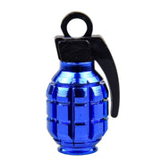 Trik Topz Hand Grenade valve caps - Blue
