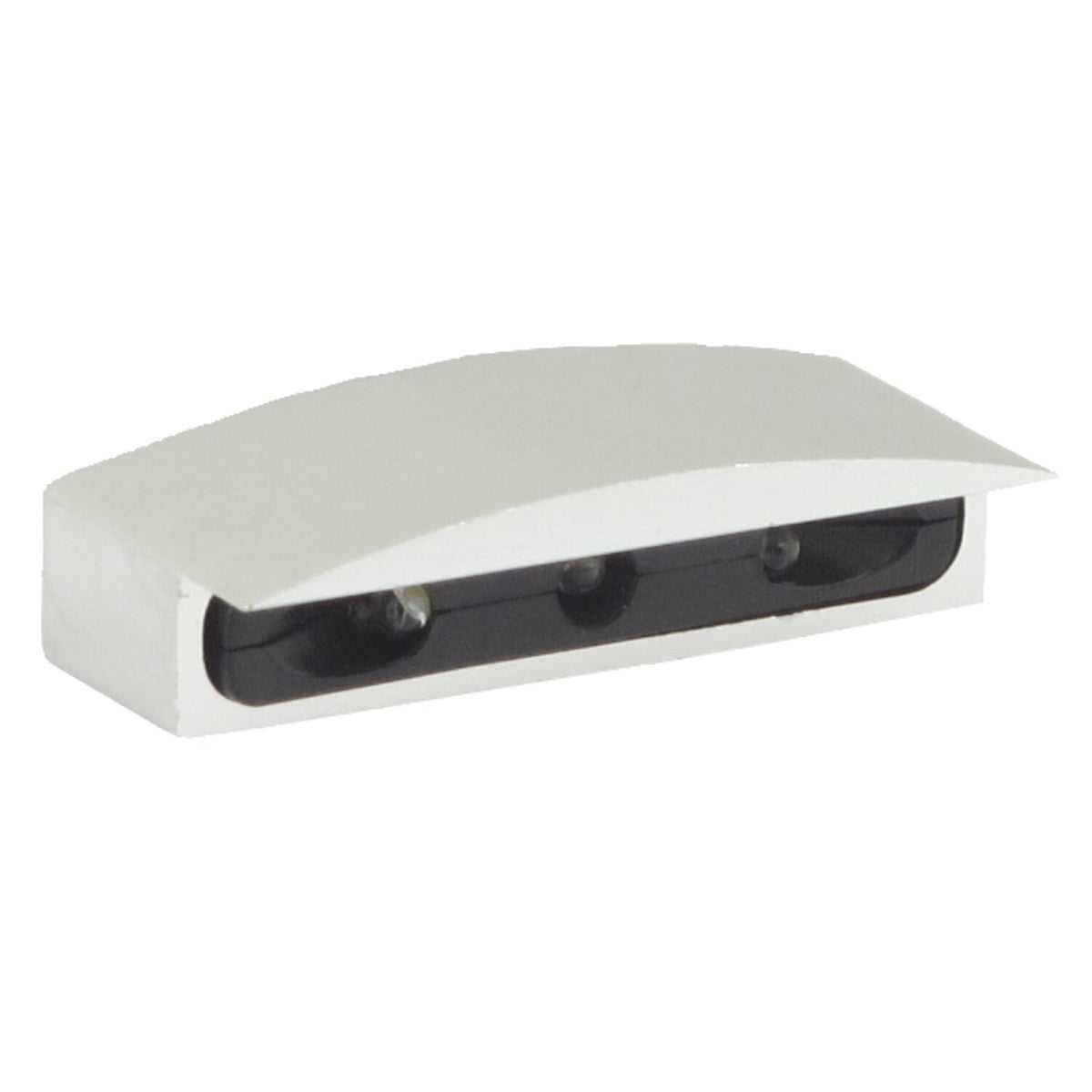 MCS Micro LED license plate light silver housing