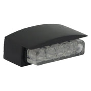 MCS Mini LED license plate light black housing