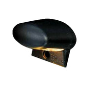 MCS License plate light oval black - ECE appr