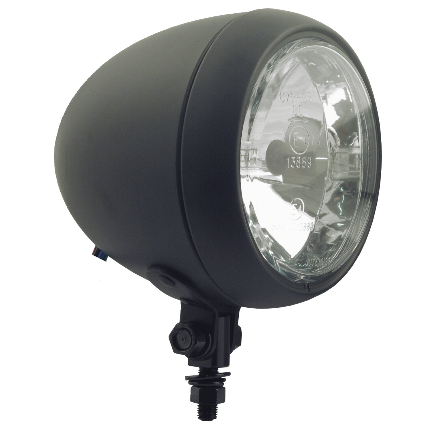 MCS Colorado 4-1/2" HS1 headlamp - bottom mount - Black