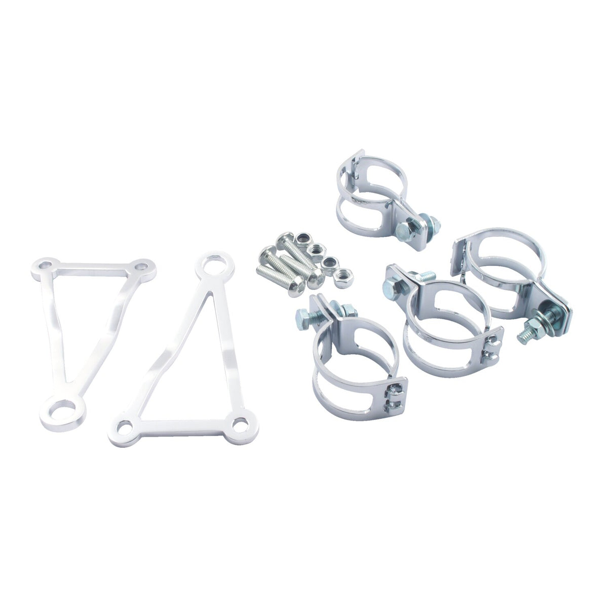 MCS B-triangle side mount headlamp bracket assembly - 31-34mm