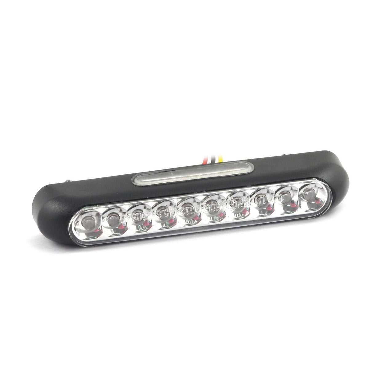 MCS Ledline LED taillight - Black - Clear lens