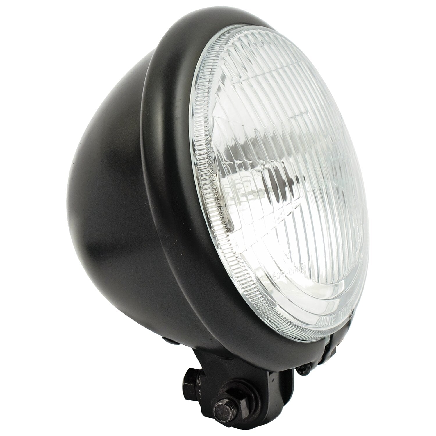 MCS Bates style 5-3/4" headlamp - bottom mount - Black