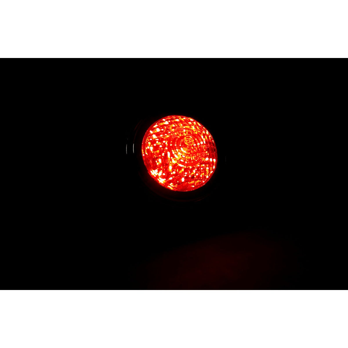 MCS Old school LED taillight type 1 - Chrome - Clear lens