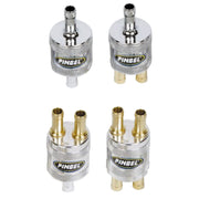 Pingel 5/16 fuel filter 2-in / 2-out