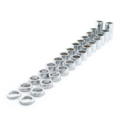 Paughco Chrome steel axle spacer kit
