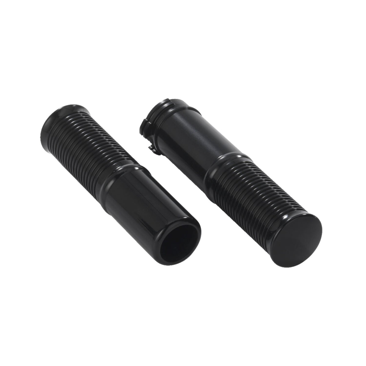 Kustom Tech FL handlebar grip set - Black anodized