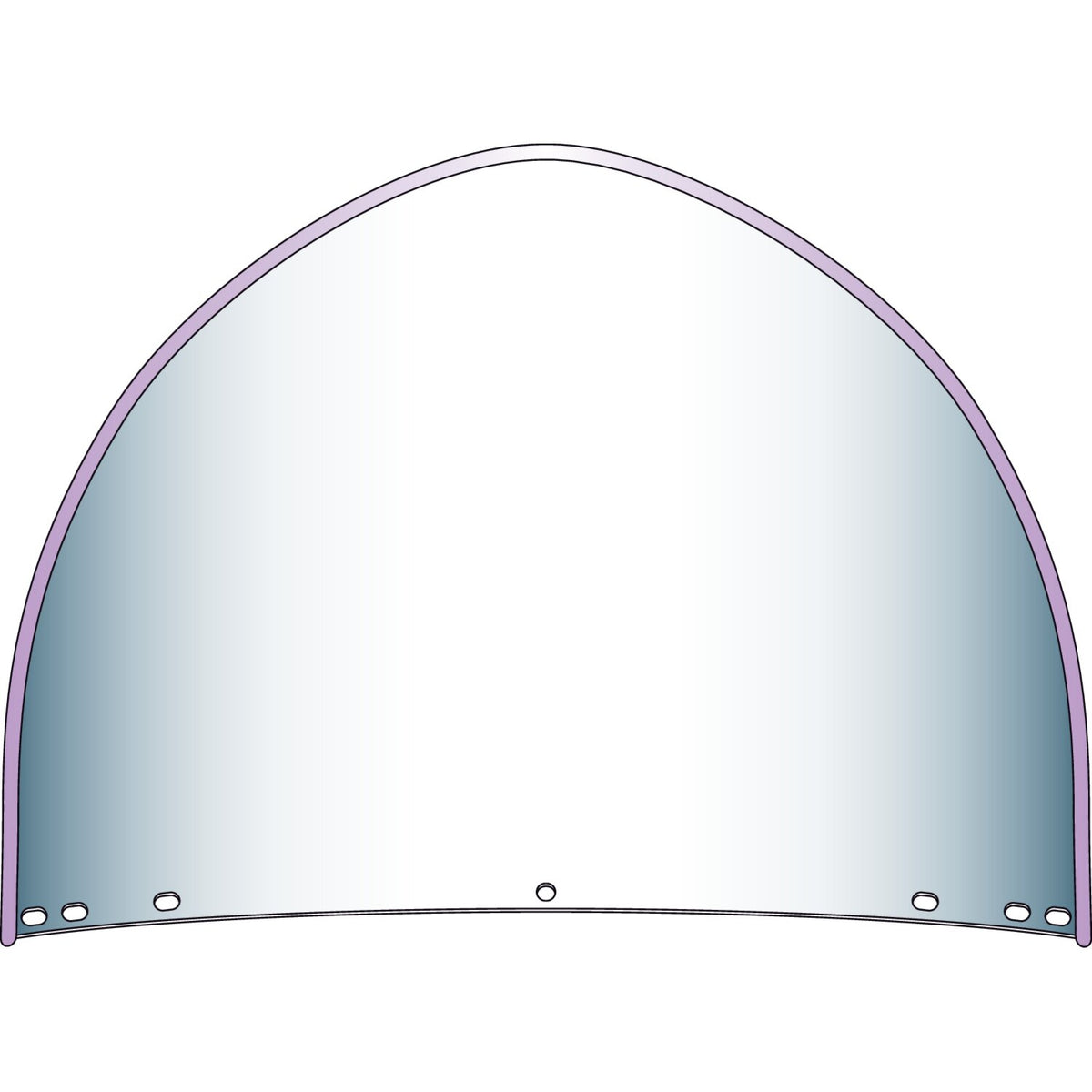 National Cycle 'peaked' top window beaded - 1949 style