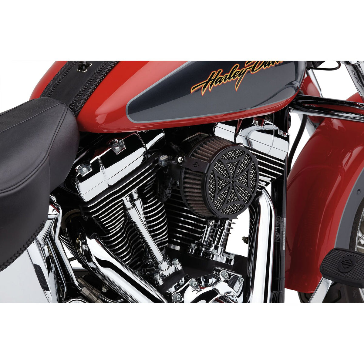 Cobra Naked air cleaner kit - Cross - Black