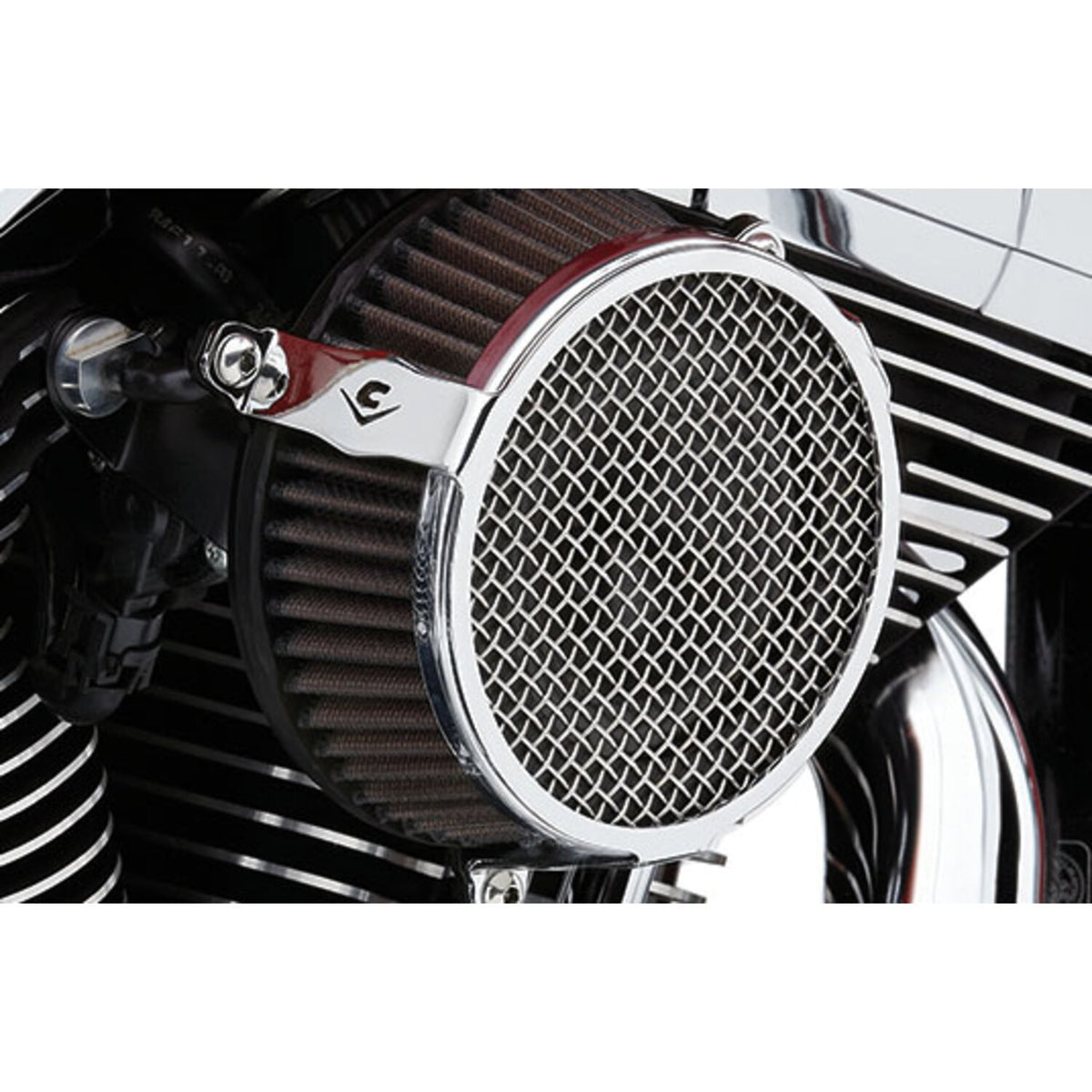 Cobra Naked air cleaner kit - Plain - Chrome
