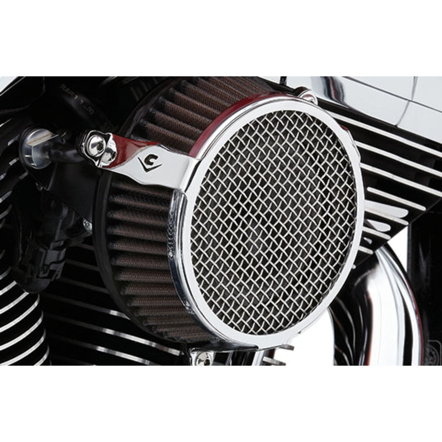 Cobra Naked air cleaner kit - Plain - Chrome