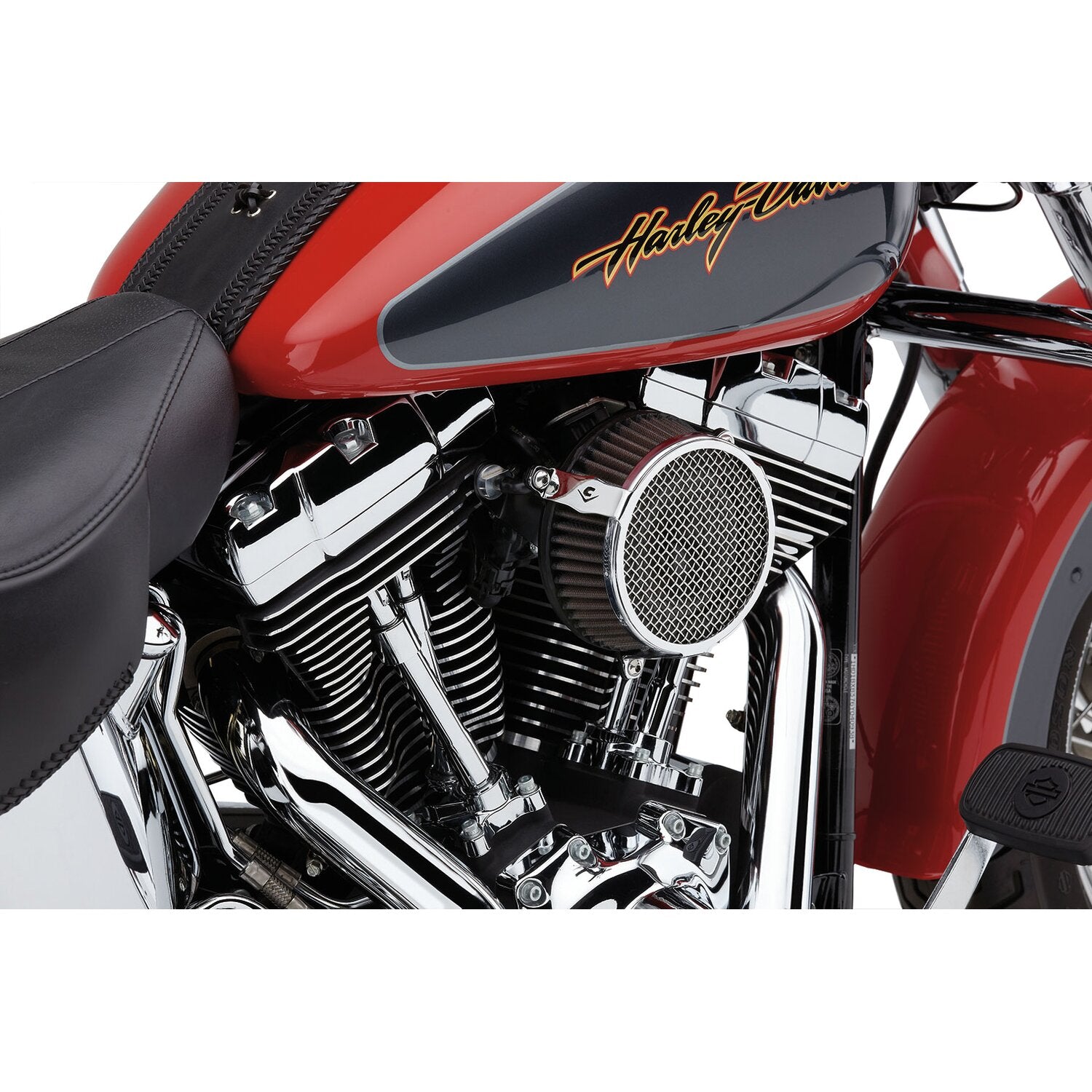 Cobra Naked air cleaner kit - Plain - Chrome