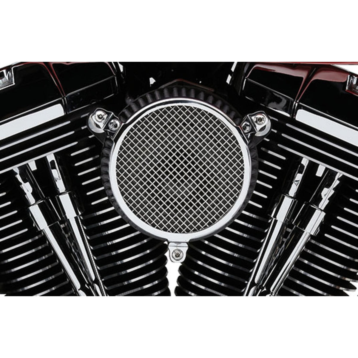 Cobra Naked air cleaner kit - Plain - Chrome