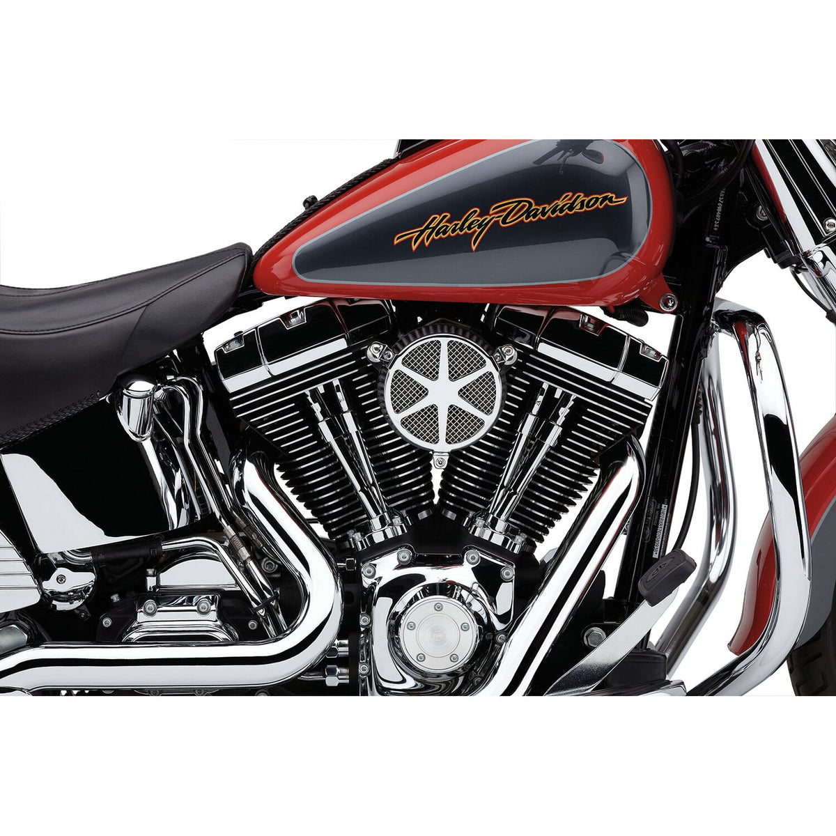 Cobra Naked air cleaner kit - Spoke - Chrome