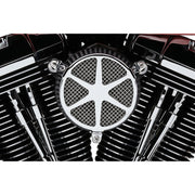 Cobra Naked air cleaner kit - Spoke - Chrome