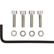 CVP float bowl screw kit for Keihin CV - Stainless allen