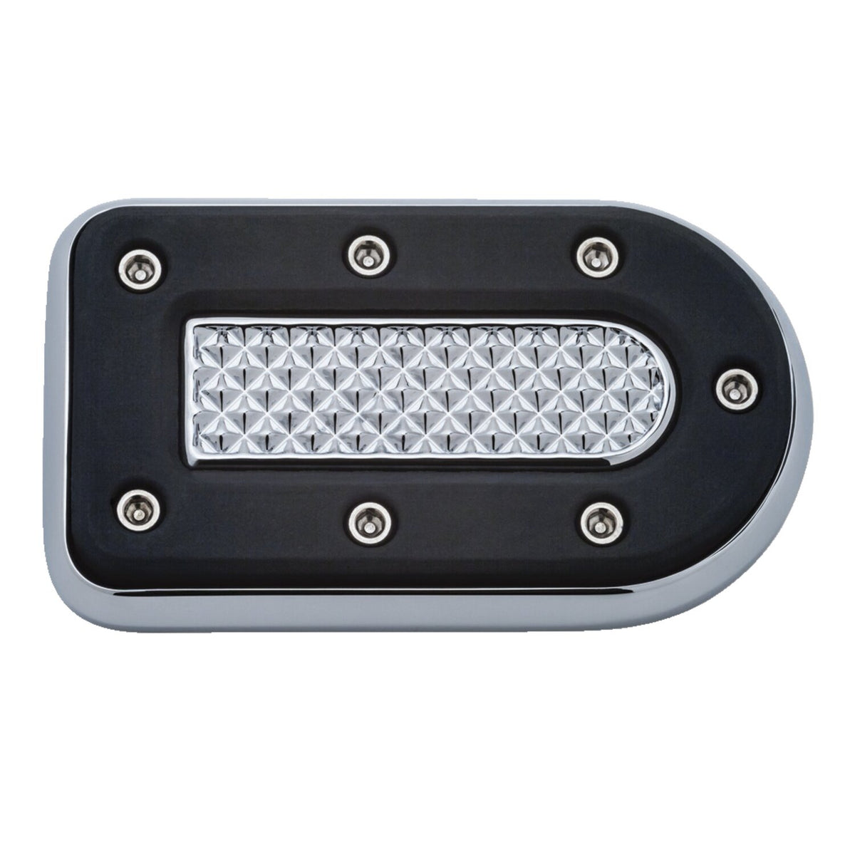 Kuryakyn Heavy industry brake pedal pad - Chrome