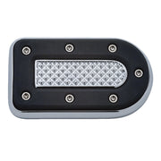 Kuryakyn Heavy industry brake pedal pad - Chrome
