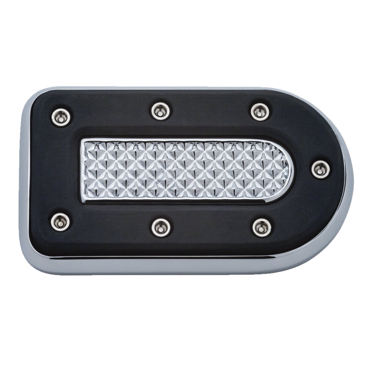 Kuryakyn Heavy industry brake pedal pad - Chrome
