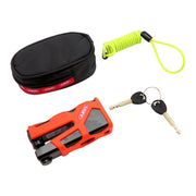 Abus 77 Granit Sledg 'Web style' disc brake lock - Orange