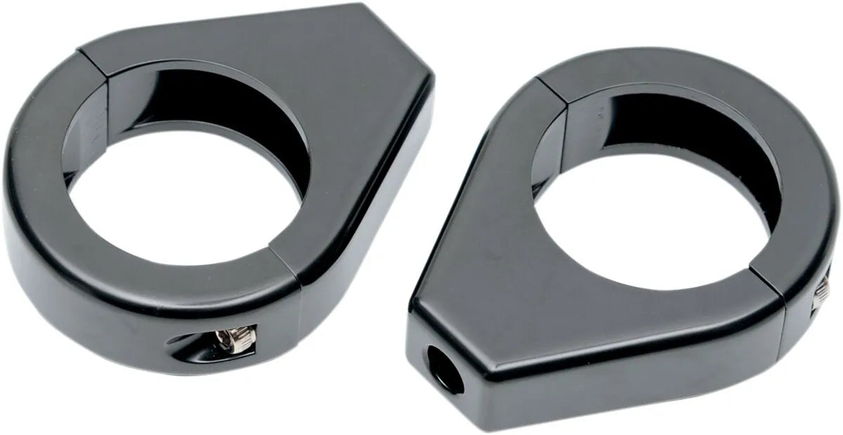 Drag Specialties Turn Signal Fork Clamps - 39mm