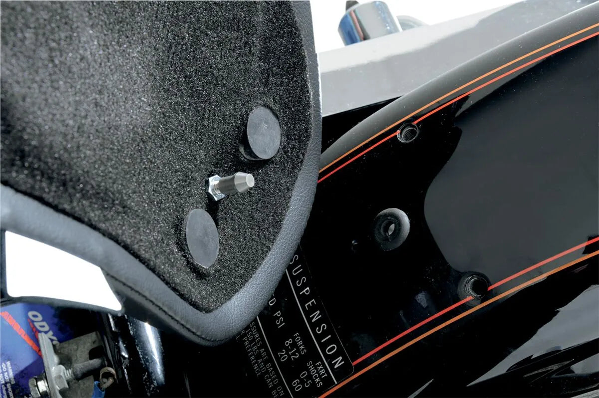 Drag Specialties Backrest Compatible Solo Seat - For Harley Davidson