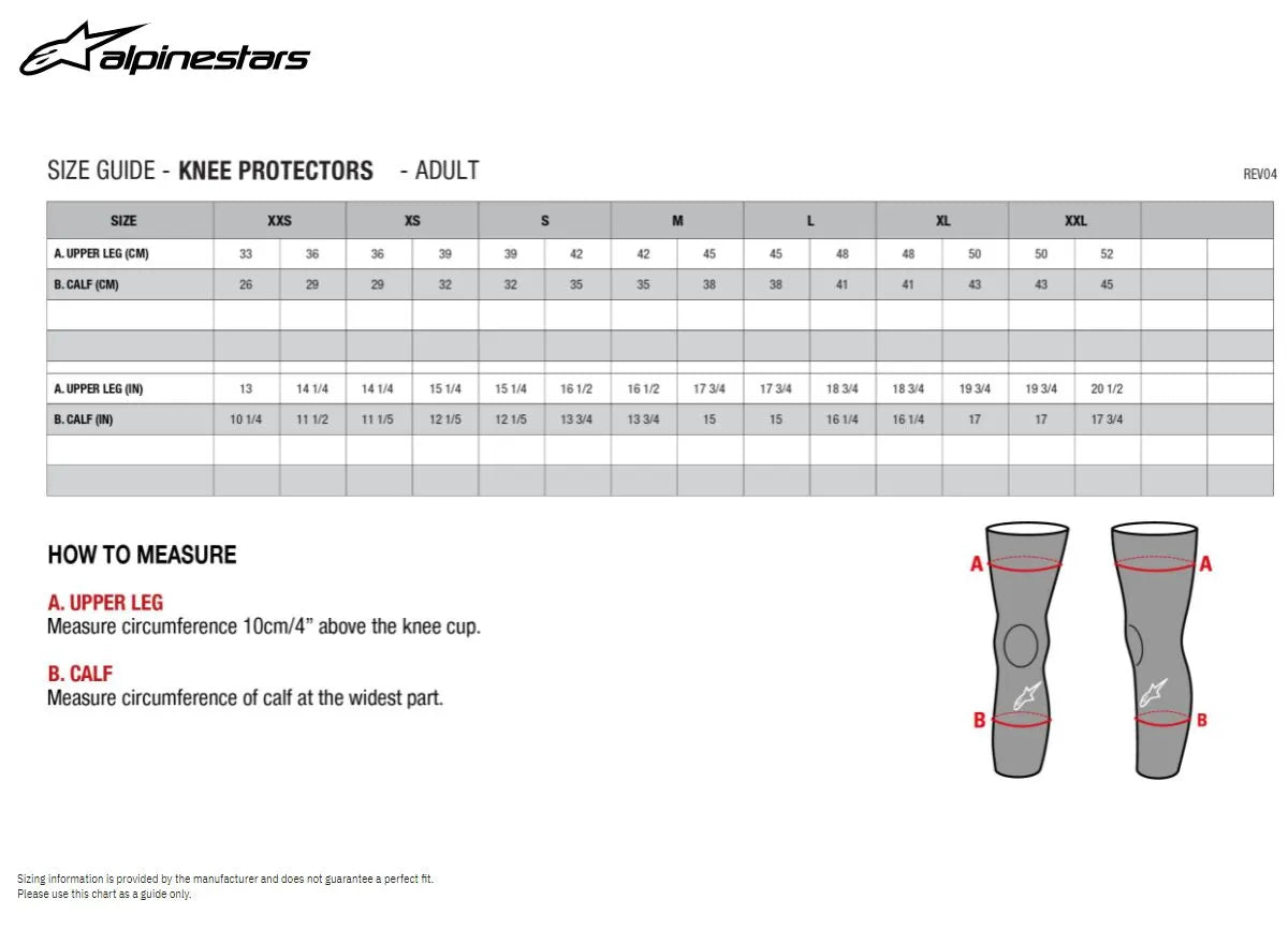 Alpinestars Paragon Lite Knee Protectors Black
