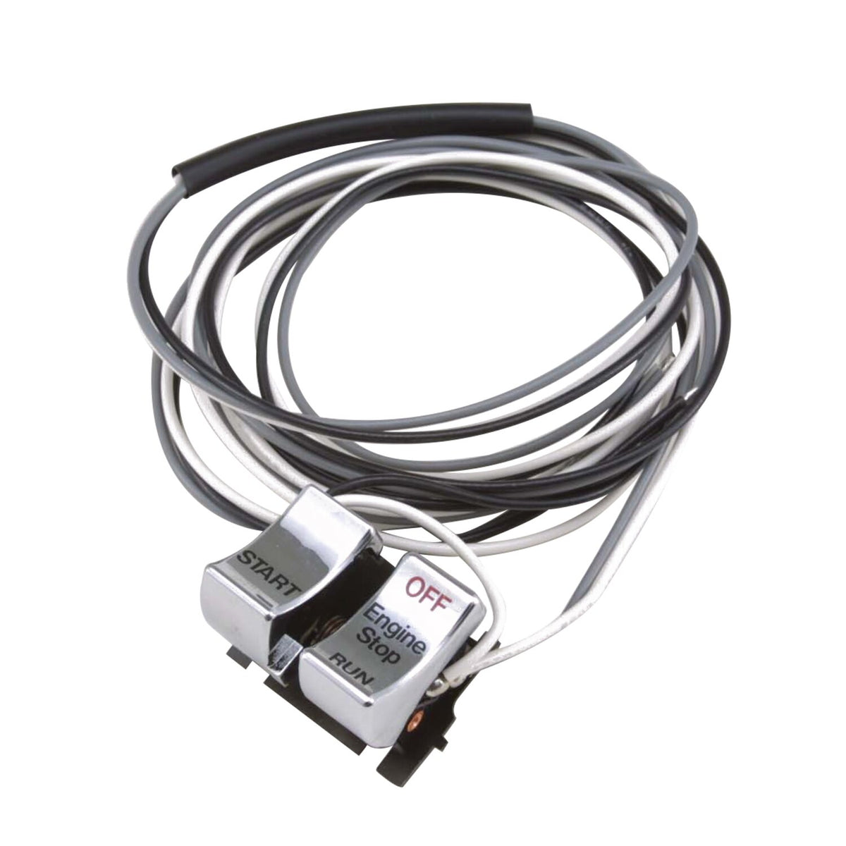 MCS Run/off/start handlebar switch set - Chrome