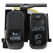 MCS Hi/Low/horn handlebar switch set - Black