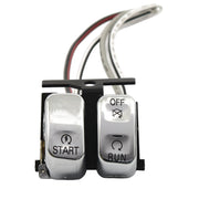 MCS Run/off/start handlebar switch set - Chrome