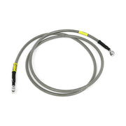 Goodridge ABS brake line upper front stainless clear coated